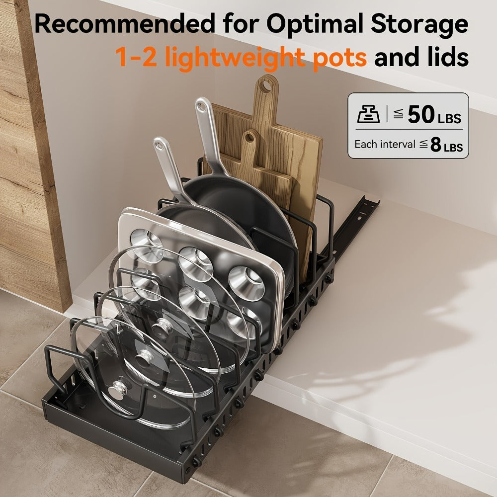 Pull-Out Pan & Lid Organiser – product detail 10