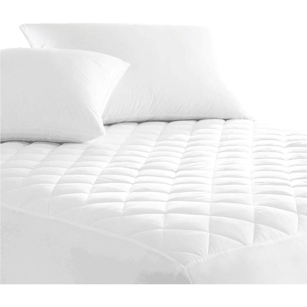 Quilted Cotton Mattress Protector – Fully Fitted & Machine Washable – main product view