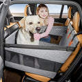 Rear Seat Dog Carrier Bed - Hard Bottom and Mesh Sides – additional product view 10