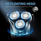 Rechargeable 3D Electric Razor for Men detail view 10 for Australian shoppers