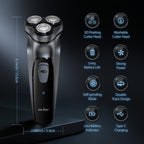 Rechargeable 3D Electric Razor for Men detail view 13 for Australian shoppers