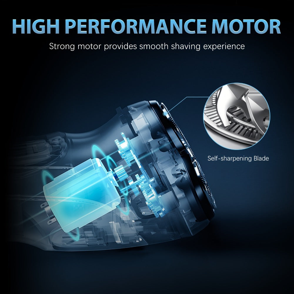 Rechargeable 3D Electric Razor for Men detail view 9 for Australian shoppers