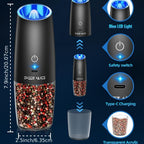 Battery-Powered Salt and Pepper Grinder Set detail view 6 for Australian shoppers