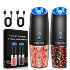Battery-Powered Salt and Pepper Grinder Set detail view 2 for Australian shoppers