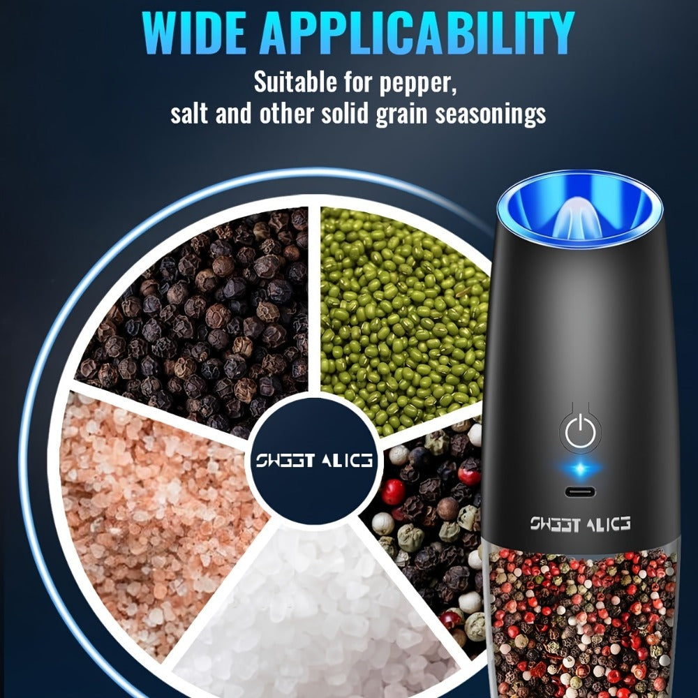 Battery-Powered Salt and Pepper Grinder Set detail view 9 for Australian shoppers