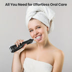 Rechargeable Cordless Water Flosser - Travel-friendly design – alternate design view