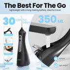 Rechargeable Cordless Water Flosser - Travel-friendly design – design and construction details