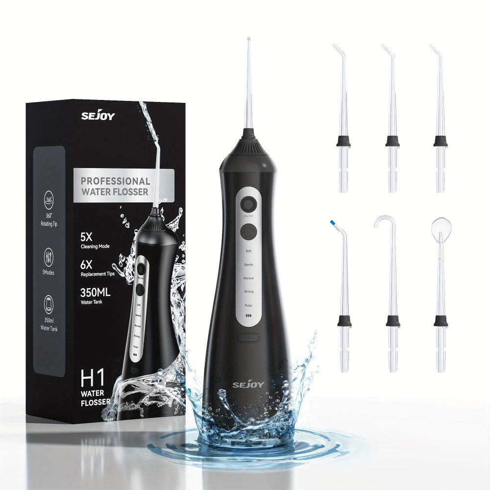 Rechargeable Cordless Water Flosser - Travel-friendly design – main product view