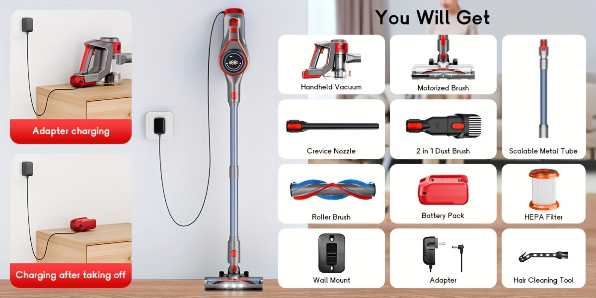 Handheld Vacuum Cleaner detail view 21 for Australian shoppers