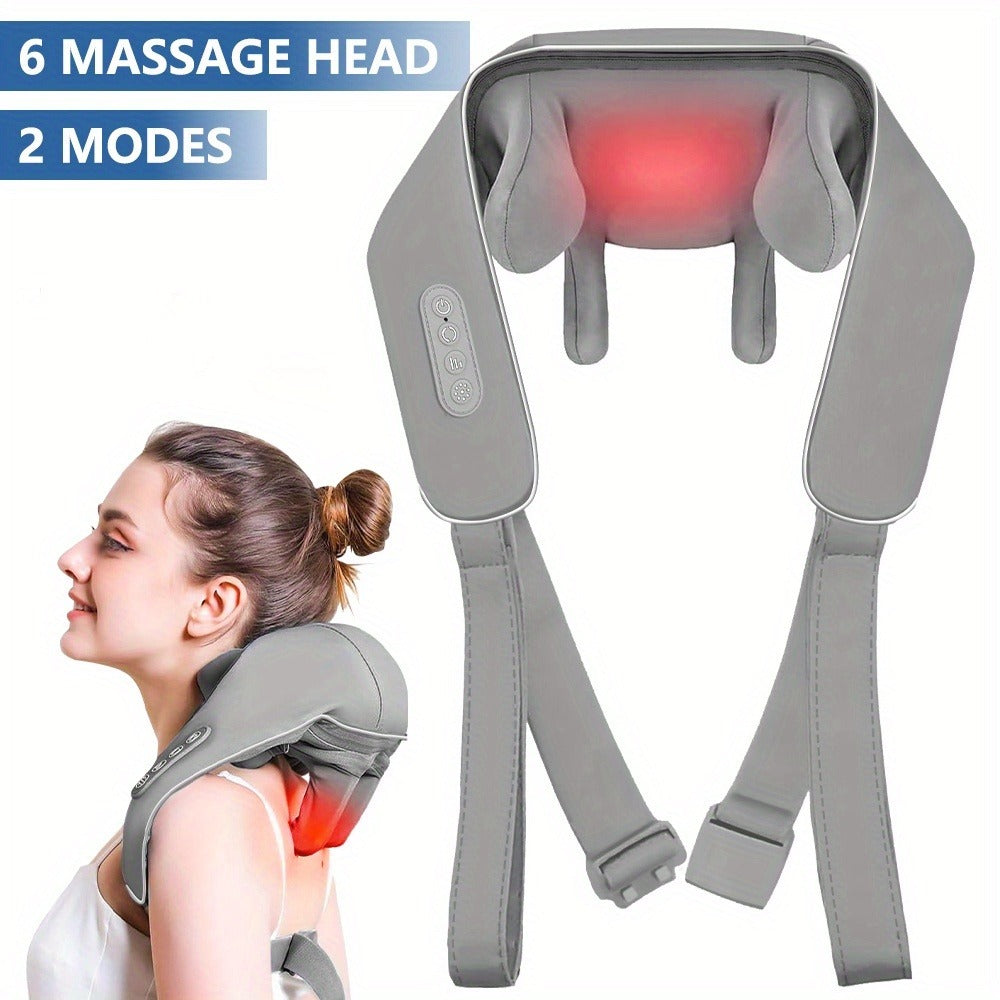 Rechargeable Heated Neck and Shoulder Massager main product view for Australian shoppers
