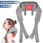 Rechargeable Heated Neck and Shoulder Massager main product view for Australian shoppers