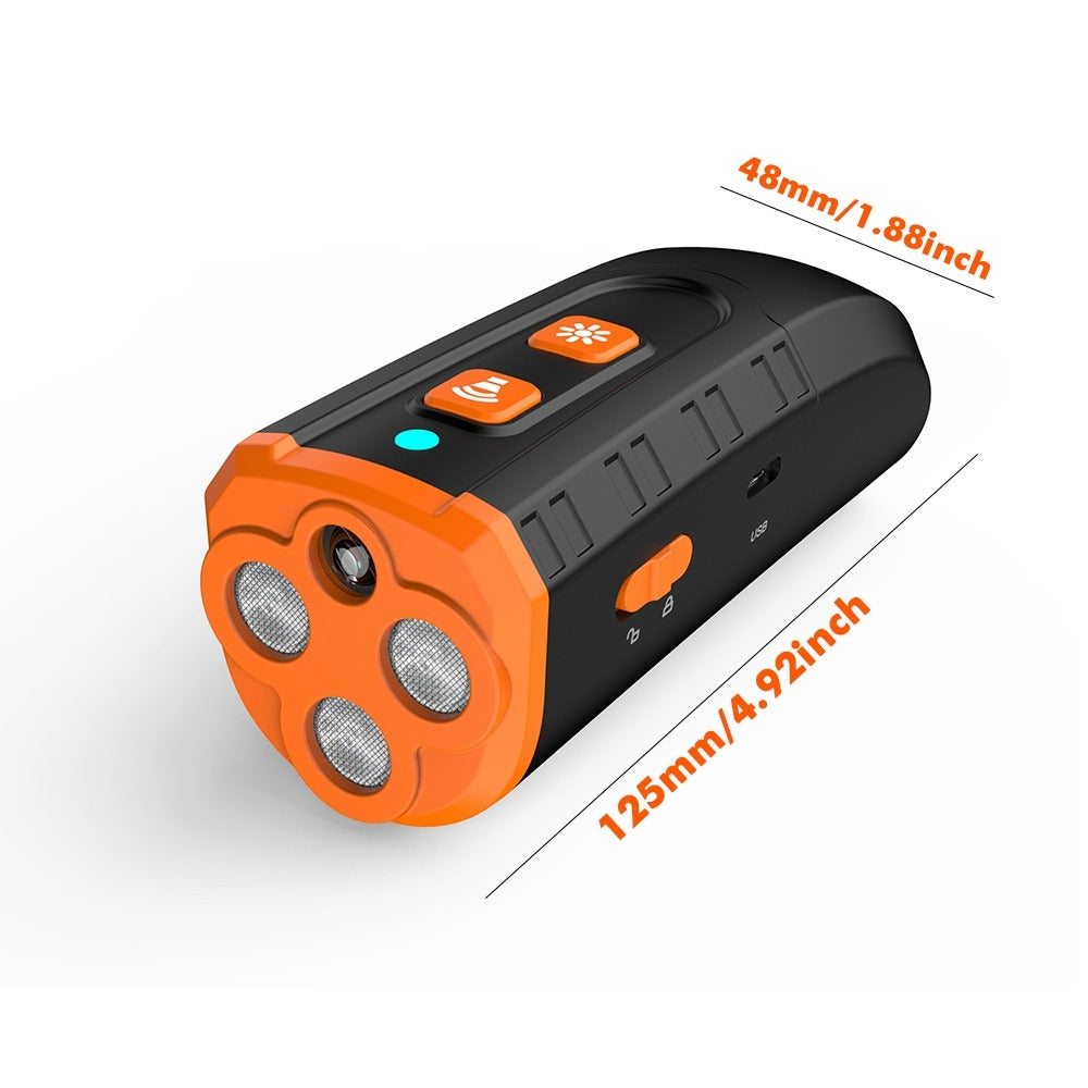Rechargeable Multi-Mode LED Flashlight - home, travel and outdoor use – alternate design view