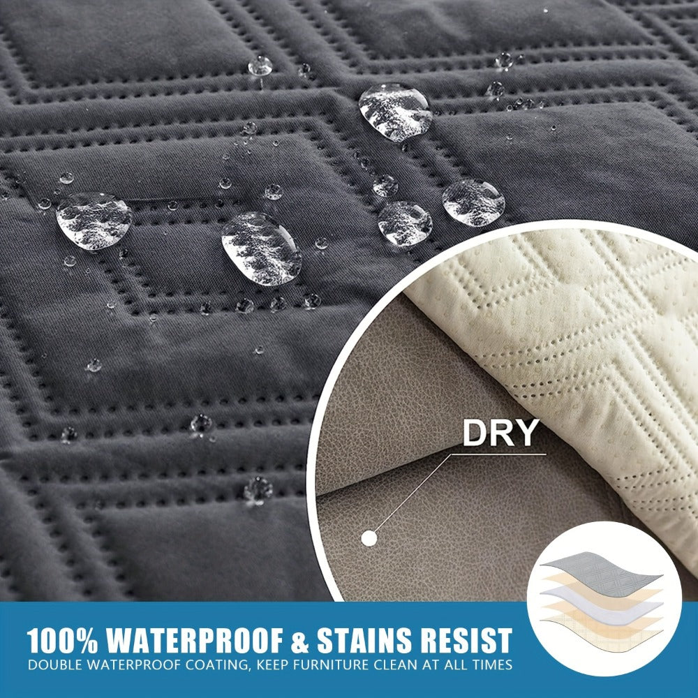Recliner Chair Cover – Non-Slip Washable Furniture Protector – additional product view