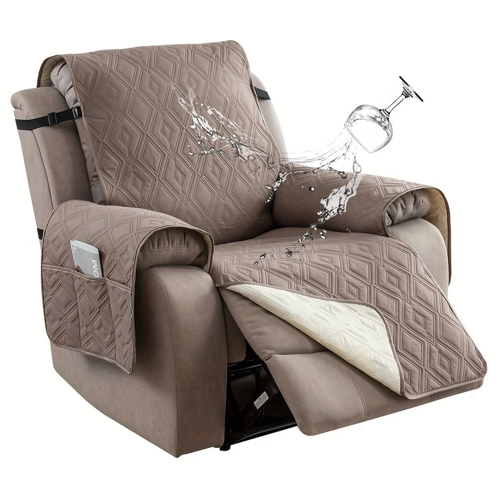 Recliner Chair Cover – Non-Slip Washable Furniture Protector – additional product view 13