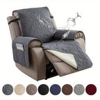 Recliner Chair Cover – Non-Slip Washable Furniture Protector – additional product view 17