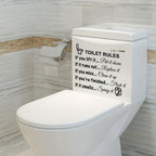 Removable Bathroom Wall Quote Sticker - bathroom and washroom decor – additional product view 9