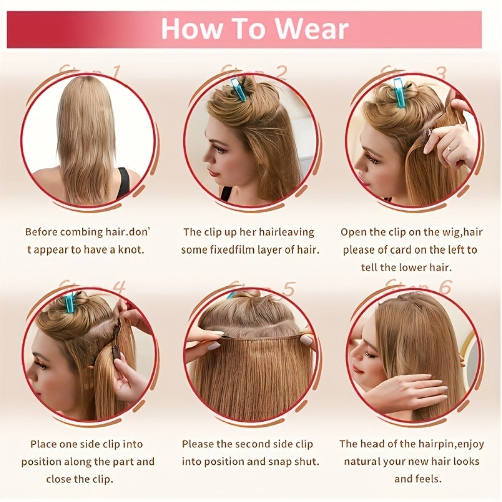 Clip-In Hair Extension Set detail view 13 for Australian shoppers