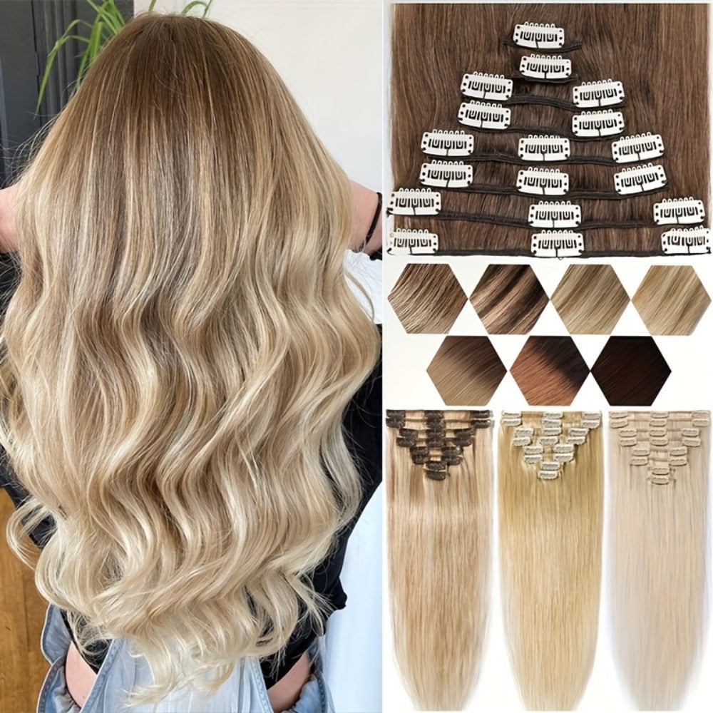 Clip-In Hair Extension Set main product view for Australian shoppers