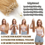 Remy Human Hair Micro Ring Hair Extension for Everyday Hair Styling – additional product view 25