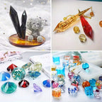 Resin Pigment Colour Set - resin art and coaster making – alternate design view