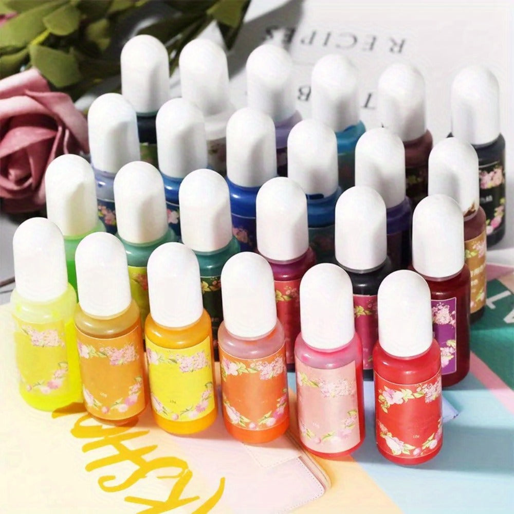 Resin Pigment Colour Set - resin art and coaster making – additional product view 9