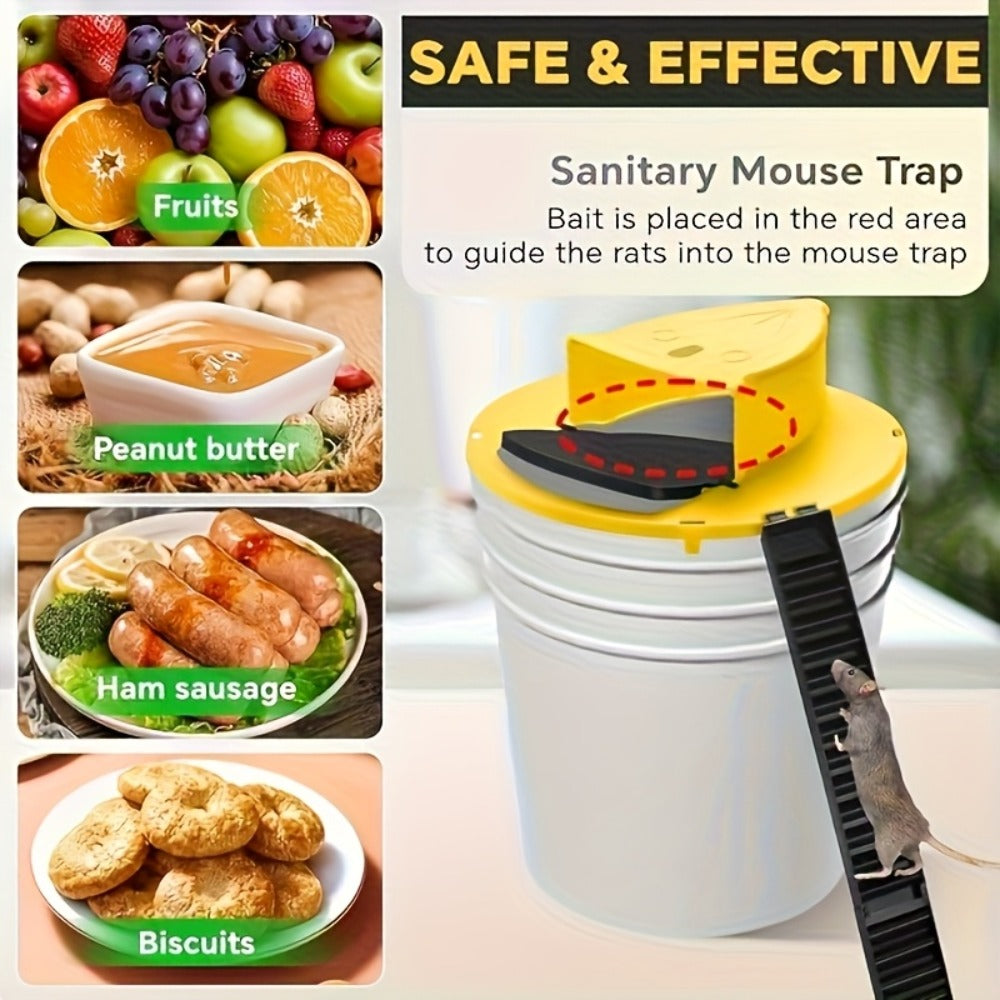 Reusable Humane Bucket Mouse Trap Lid detail view 6 for Australian shoppers