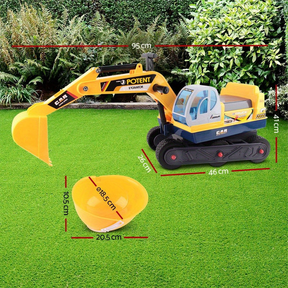 Ride-On Excavator Toy detail view 2 for Australian shoppers