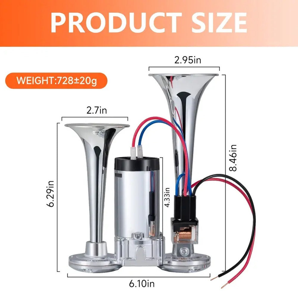 Road-Ready 12V Vehicle Air Horn product detail 2