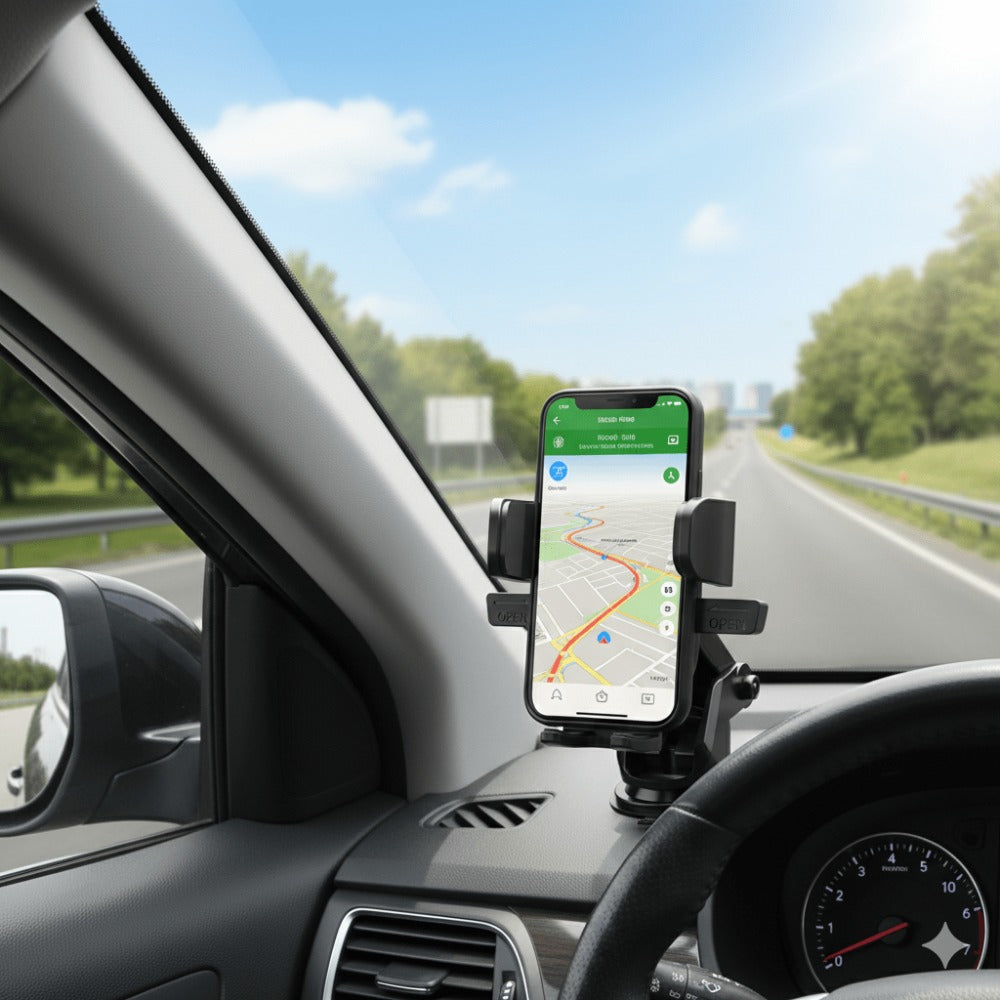 Road-Ready Car Phone Mount – Adjustable for Vehicle Use – additional product view 9