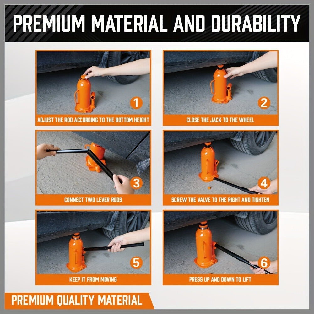 Road-Ready Hydraulic Vehicle Jack product detail 8