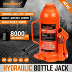 Road-Ready Hydraulic Vehicle Jack for vehicle use