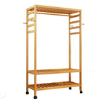 Rolling Bamboo Portable Fabric Wardrobe product detail 7