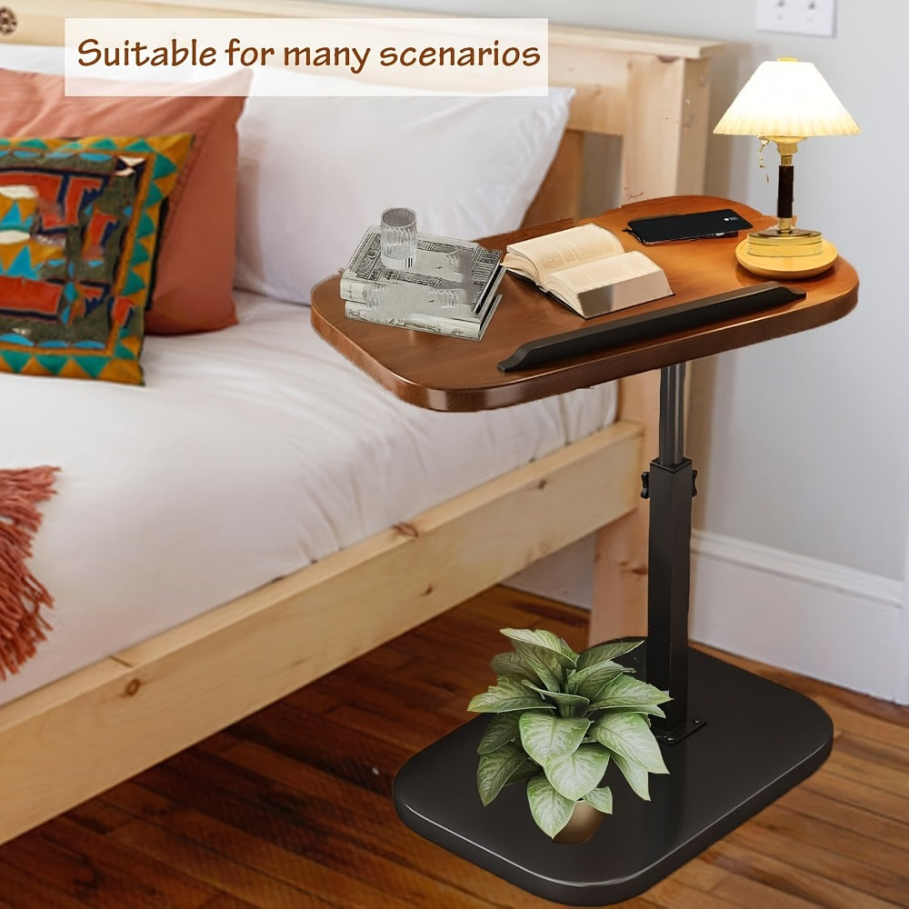 Rolling Black Side Table product detail 6