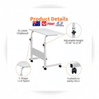 Rolling Metal Computer Desk product detail 4