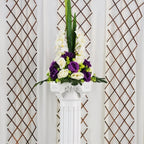Roman Column Decorative Statues - 88 cm Set of 2 – alternate design view