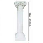 Roman Column Decorative Statues - 88 cm Set of 2 – feature reference