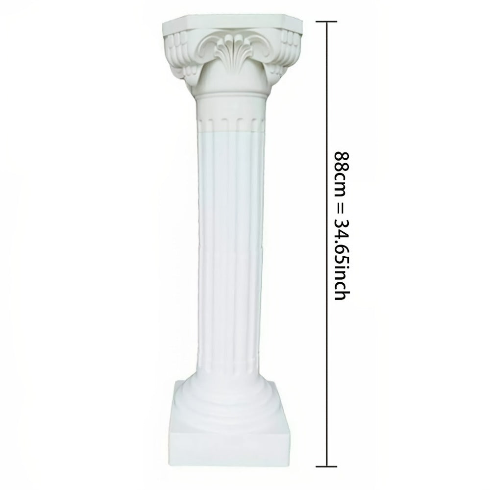 Roman Column Decorative Statues - 88 cm Set of 2 – feature reference