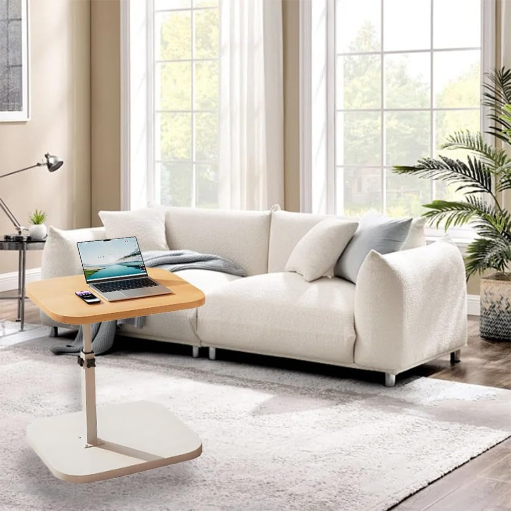 Rotating Brown Side Table product detail 9