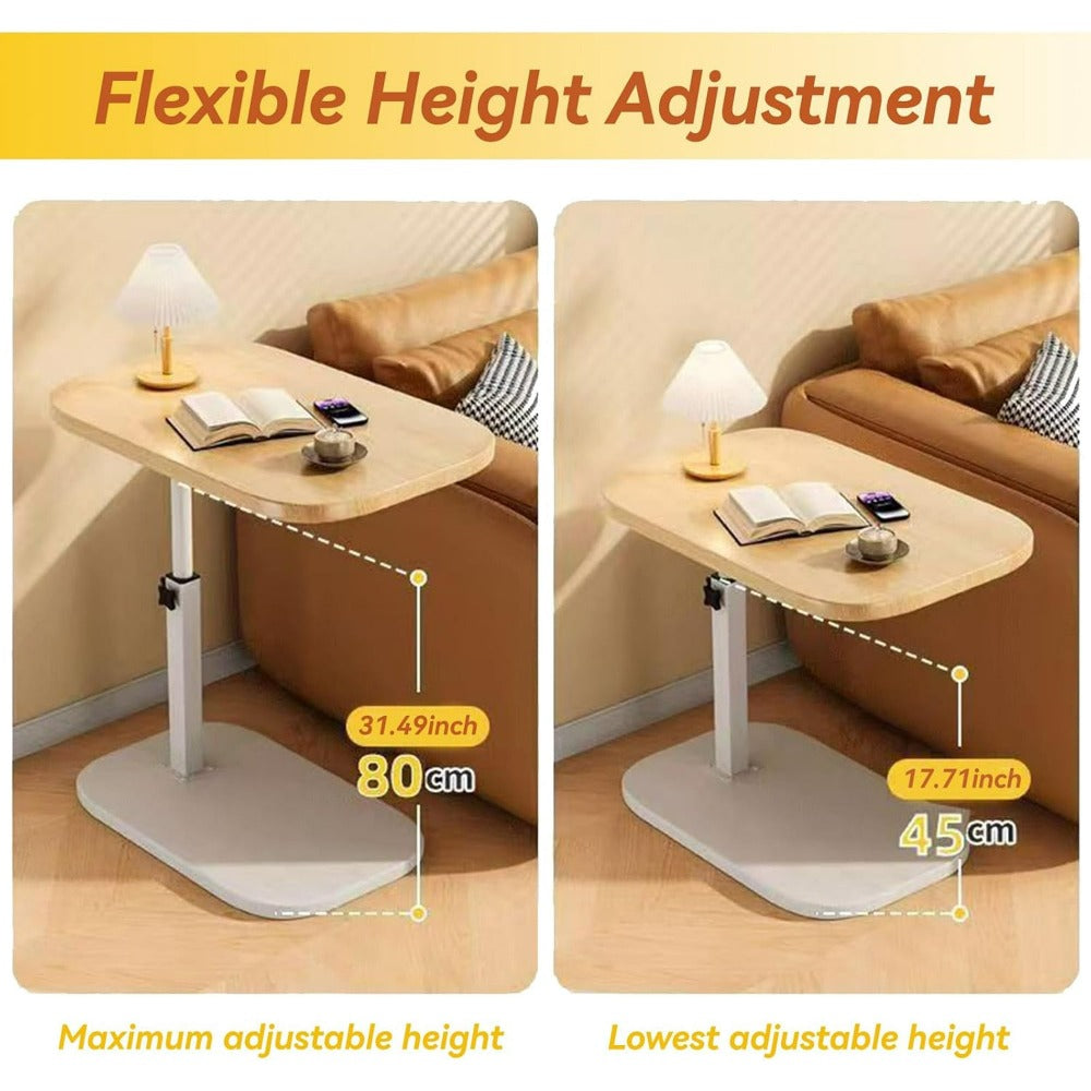 Rotating Brown Side Table product detail 5