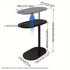 Rotating Glass End Table product detail 4