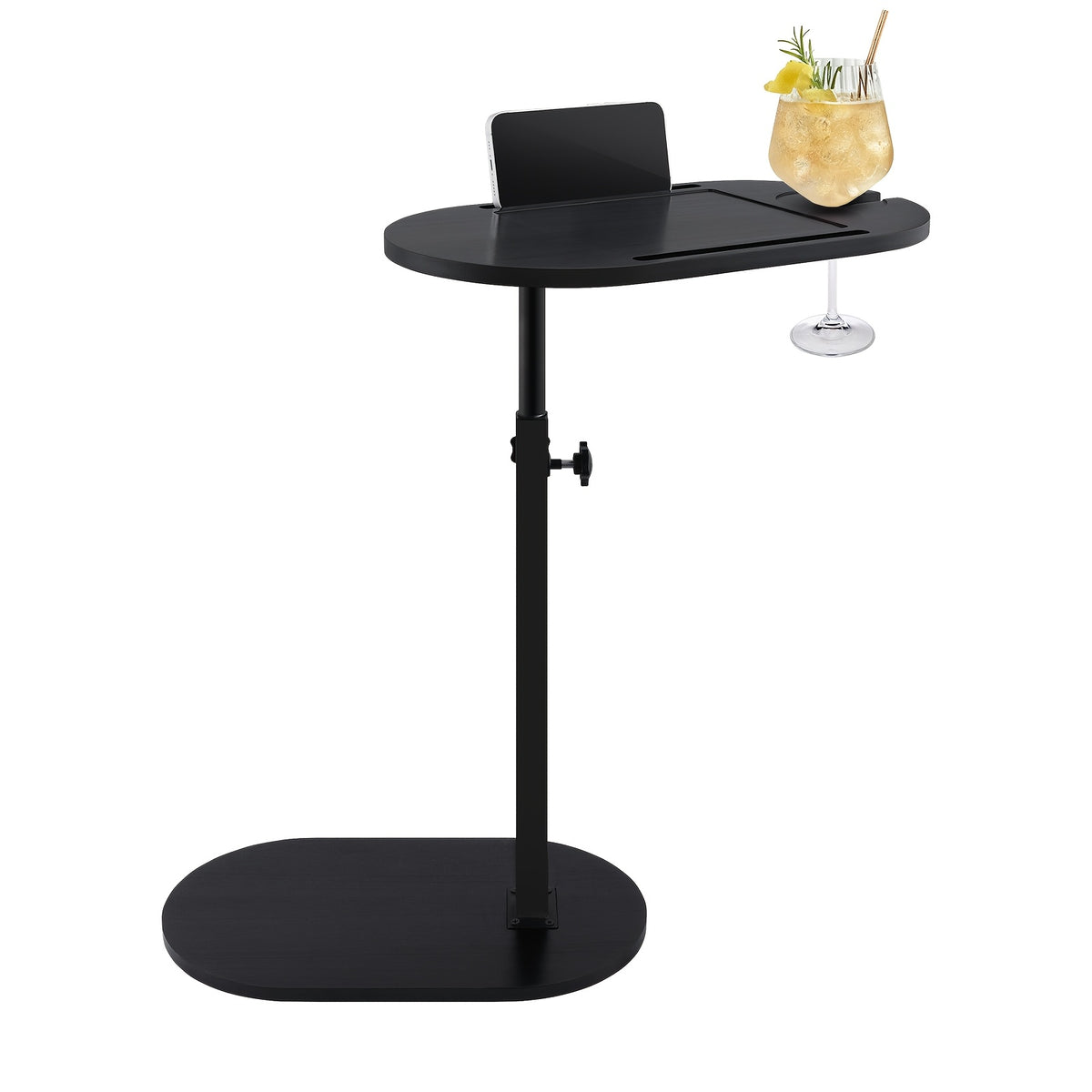Rotating Glass End Table product detail 12
