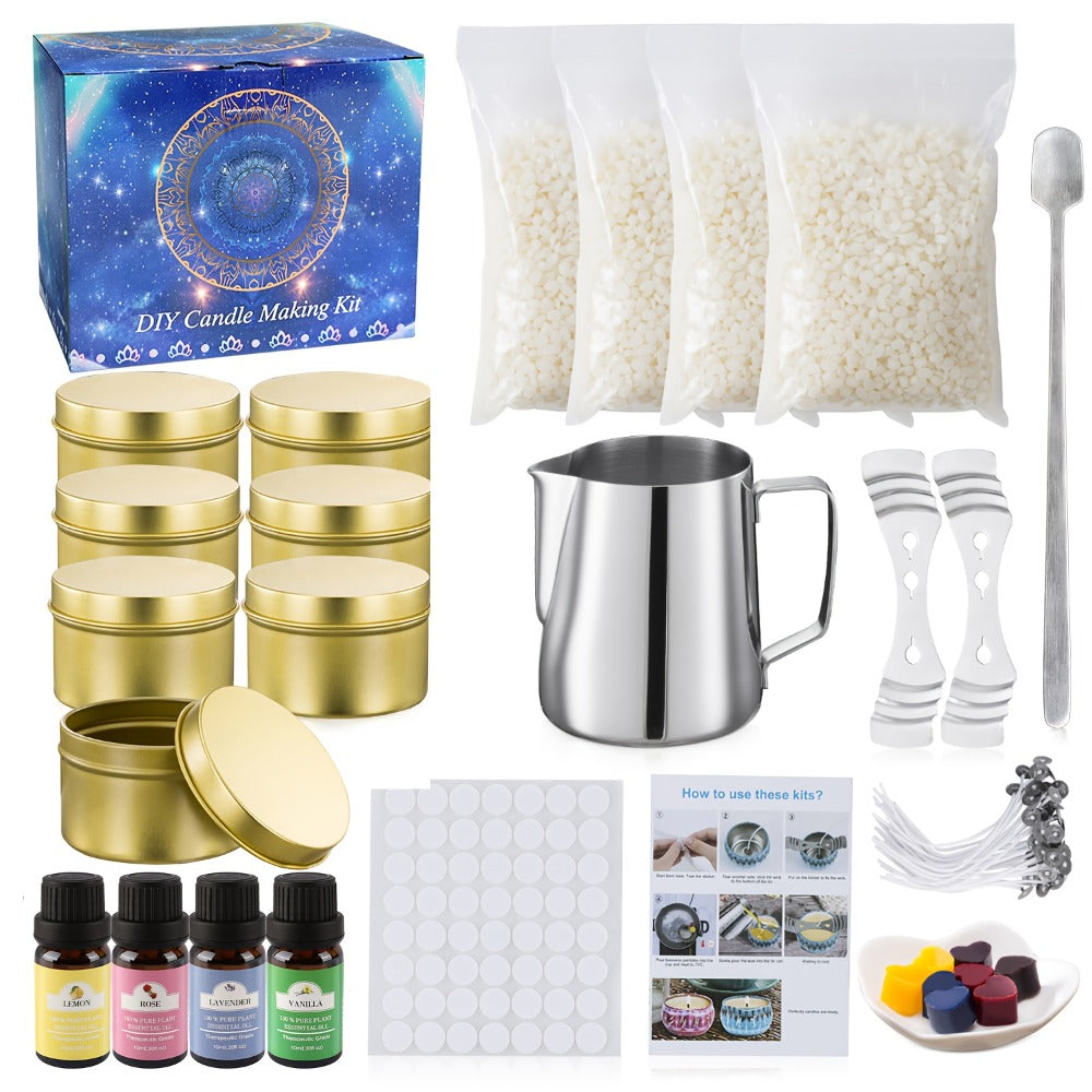 Scented Candle Making Kit - home crafts and gifts – alternate design view