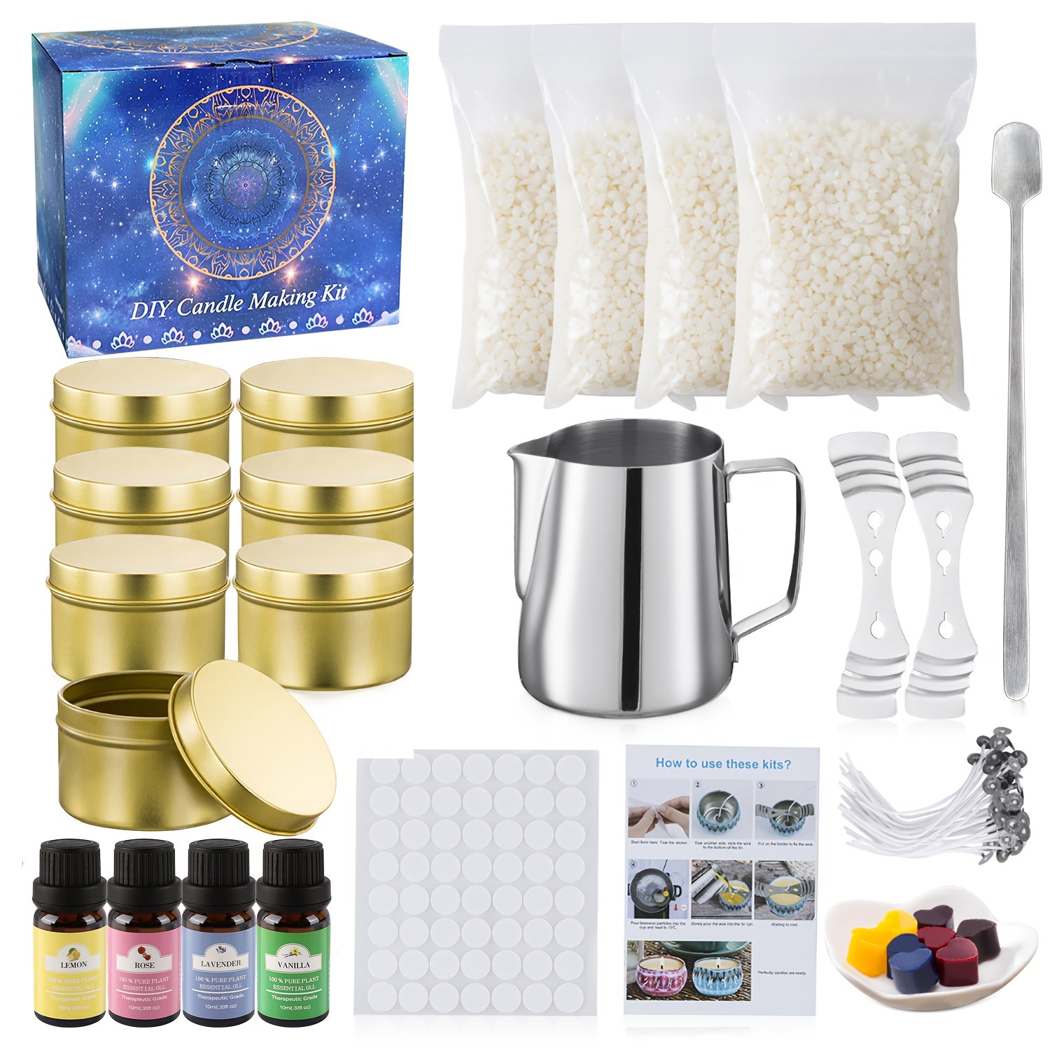 Scented Candle Making Kit - home crafts and gifts – additional product view 20