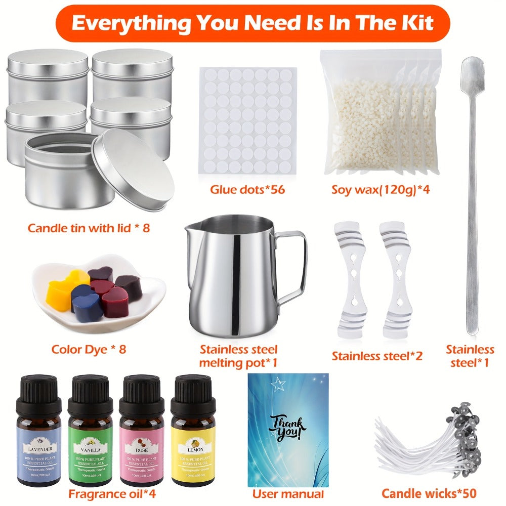 Scented Candle Making Kit - home crafts and gifts – additional product view 9