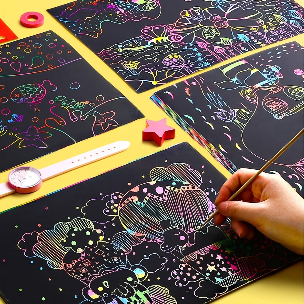 Scratch Art Paper Set detail view 8 for Australian shoppers
