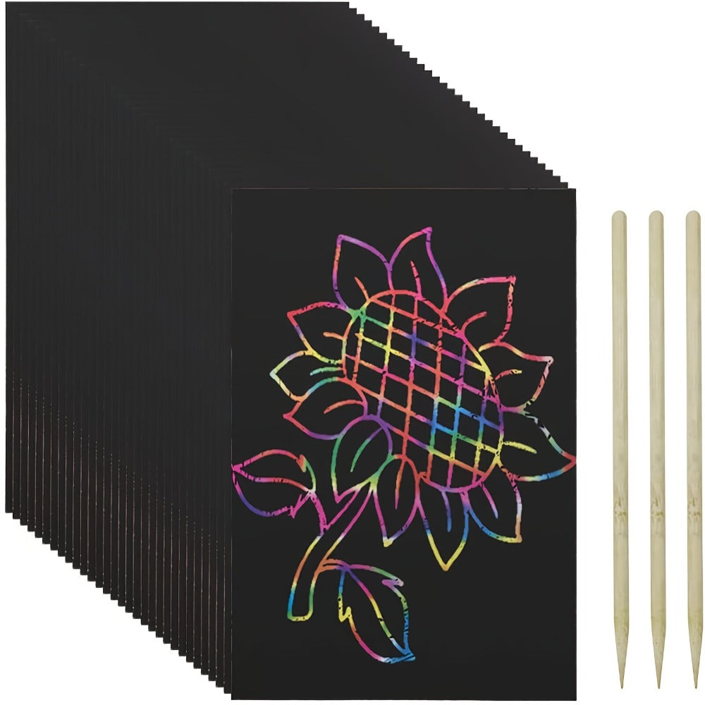 Scratch Art Paper Set detail view 2 for Australian shoppers
