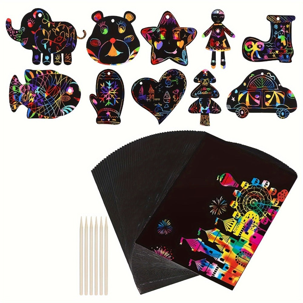 Scratch Art Paper Set detail view 12 for Australian shoppers