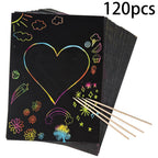 Scratch Art Paper Set main product view for Australian shoppers