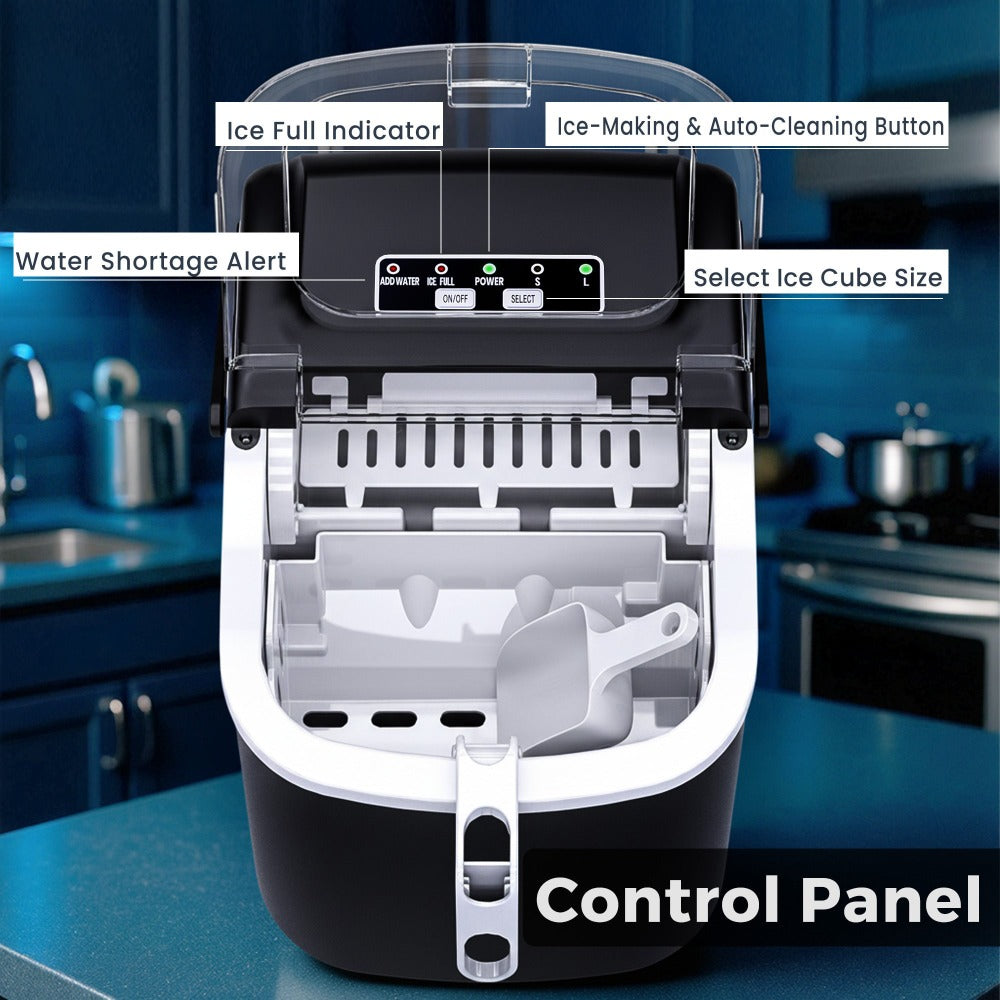 Self-Cleaning Countertop Ice Maker - 2.2L for Kitchen – additional product view 12