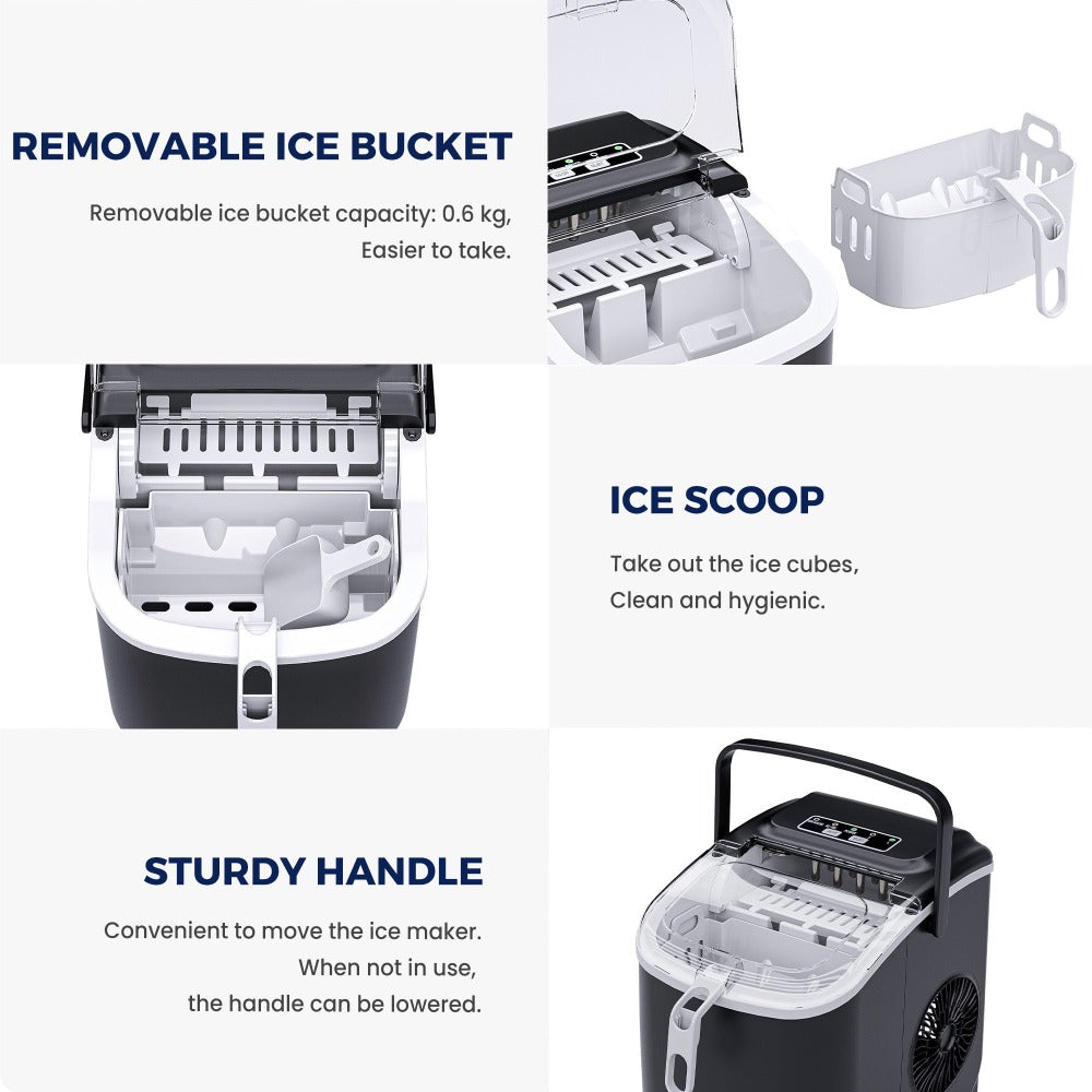 Self-Cleaning Countertop Ice Maker - 2.2L for Kitchen – additional product view 14